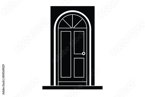 illustration of a door