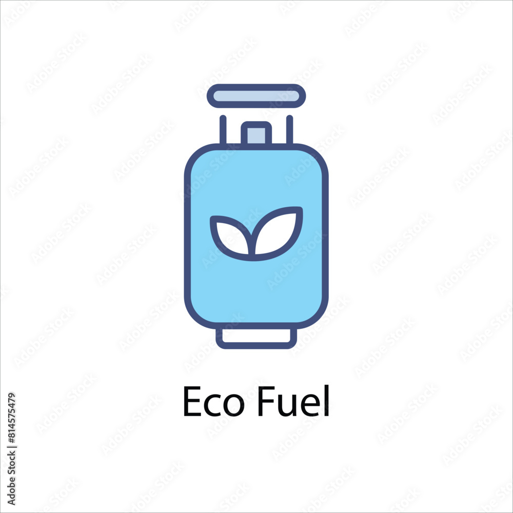 Eco Fuel Vector icon Eco Fuel Vector icon