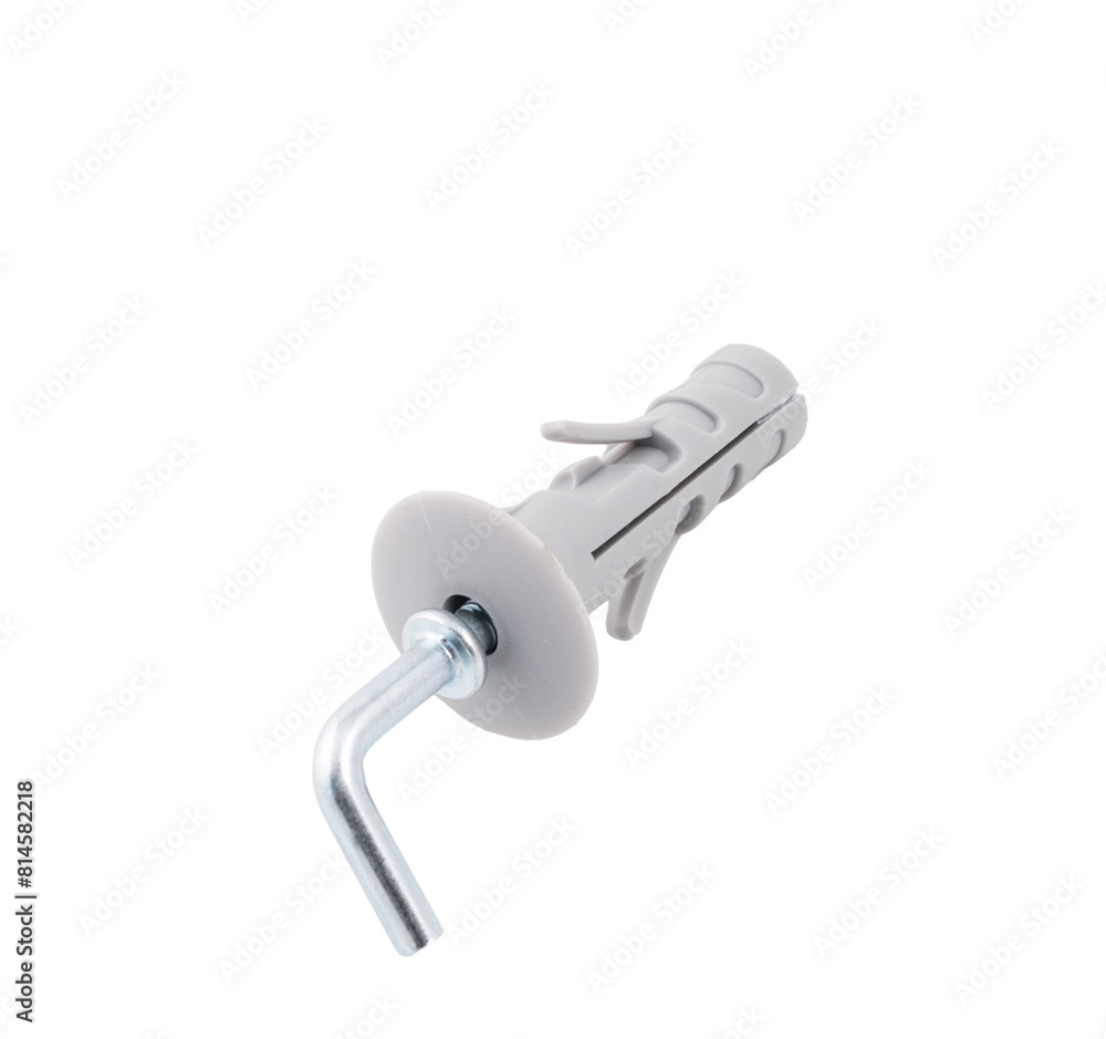 a hook with a nylon dowel