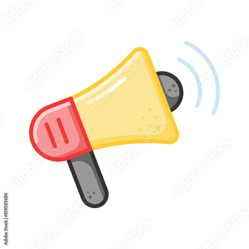 Grab this beautifully designed icon of megaphone in editable style, a customizable vector of loudspeaker