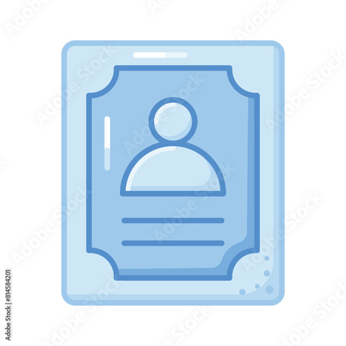 Check this creatively designed vector of certificate in trendy style, premium icon