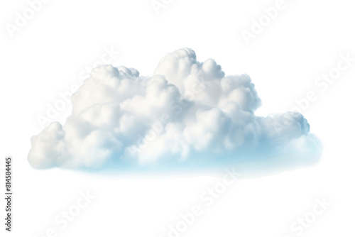 Ethereal Cloud Dancing in the Sky. On a White or Clear Surface PNG Transparent Background.
