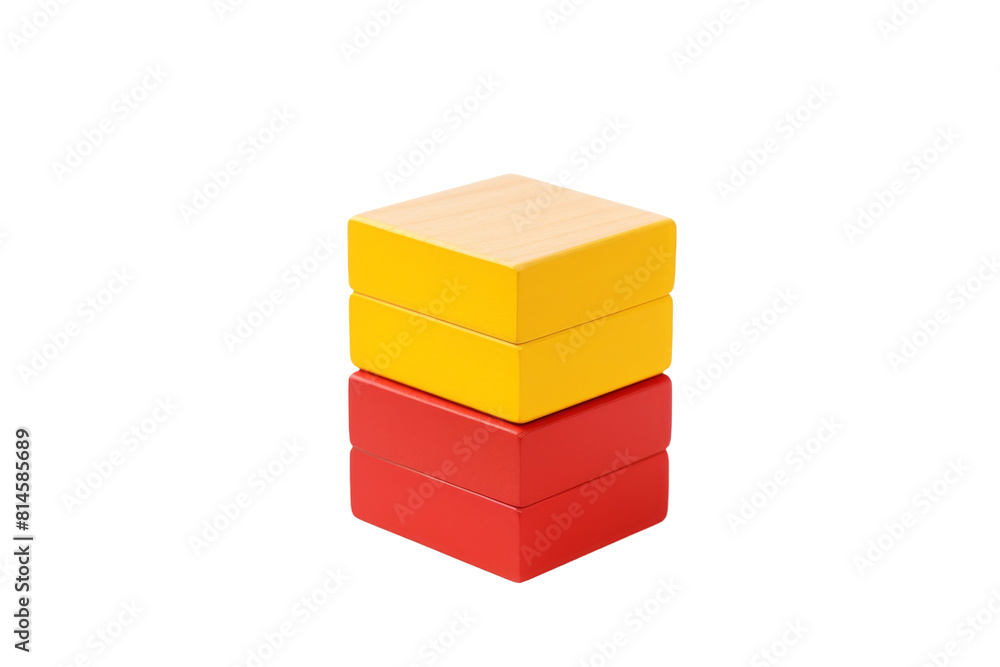 Obraz premium Towering Trio: A Delicate Balancing Act. On a White or Clear Surface PNG Transparent Background.