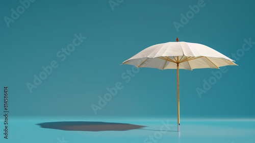 Minimalistic Photo Of An Umbrella