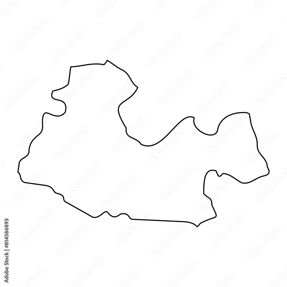 Zurrieq District map, administrative division of Malta. Vector illustration. Zurrieq District map, administrative division of Malta. Vector illustration.