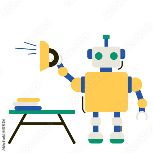 Robot ironing machine