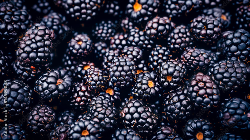 freshly picked ripe blackberries - fresh organic produce concept freshly picked ripe blackberries - fresh organic produce concept