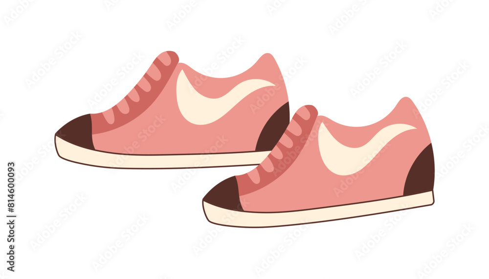 90s retro element - sneakers. Concept of 90s. Y2K, 2000s, 80s retro element. 90s retro element - sneakers. Concept of 90s. Y2K, 2000s, 80s retro element.