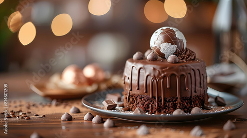 Captivating Chocolate Cake and Global on World Chocolate Day