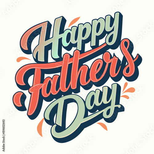 Happy Father s Day t-shirt design svg vector illustration 