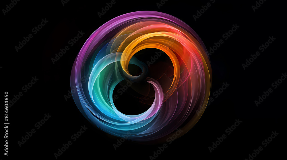 Colorful swirl logo Colorful swirl logo