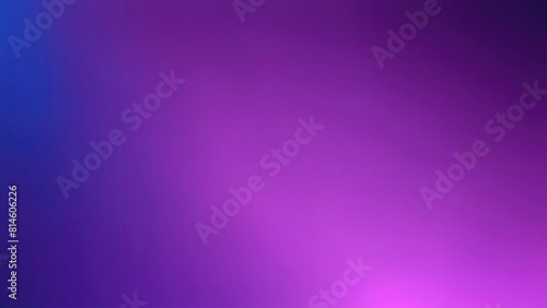 Purple magenta blue purple abstract color gradient background grainy texture