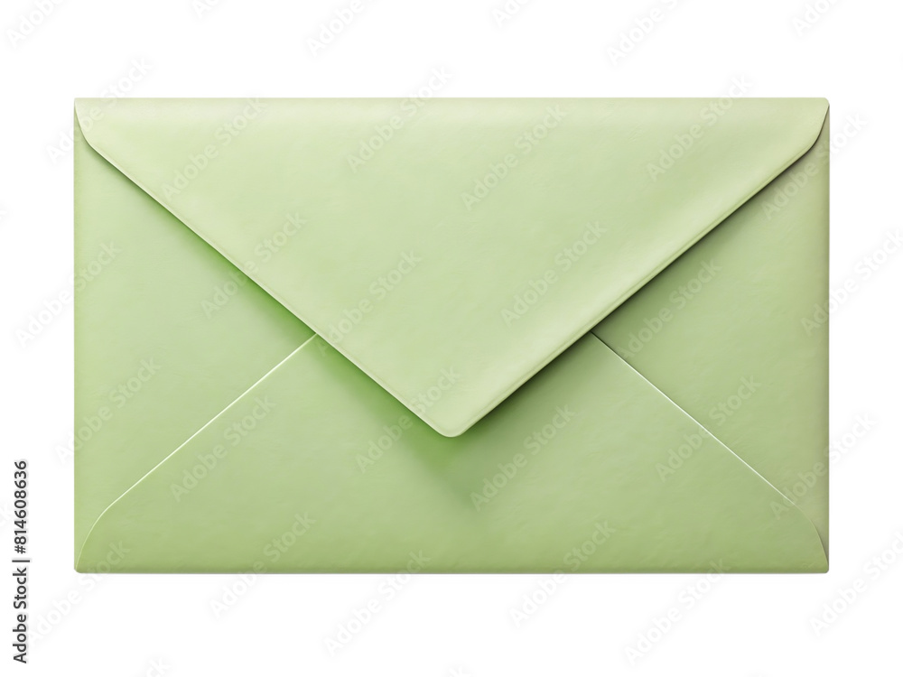 Closed beige envelope isolated on transparency photo png file Closed beige envelope isolated on transparency photo png file