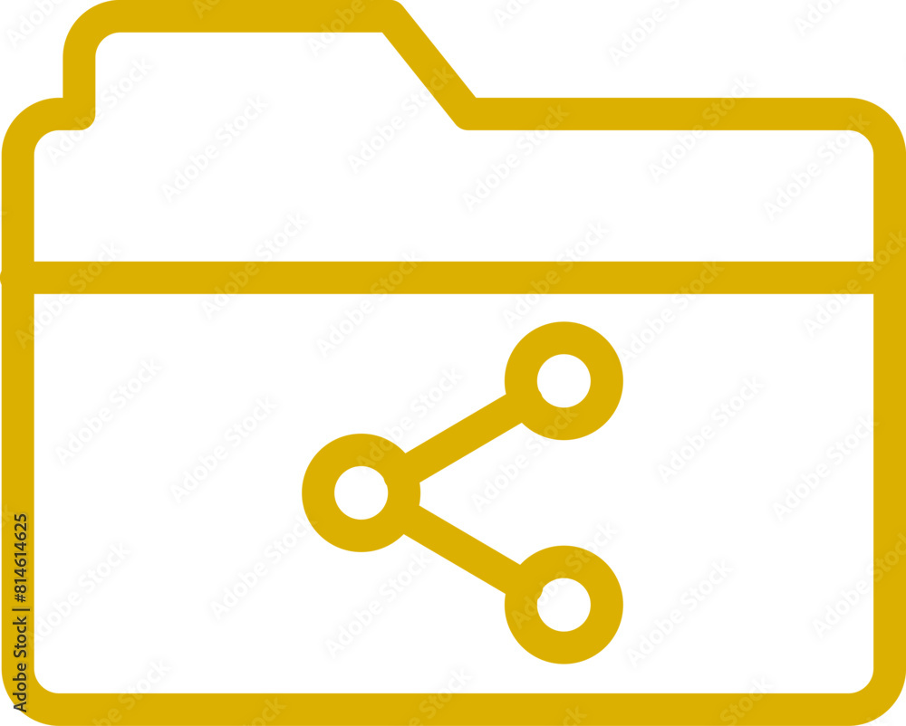 folder with sharing icon folder with sharing icon