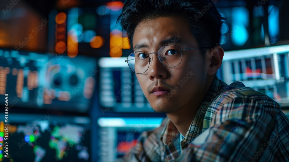 Programmer in night office for software development Programmer in night office for software development