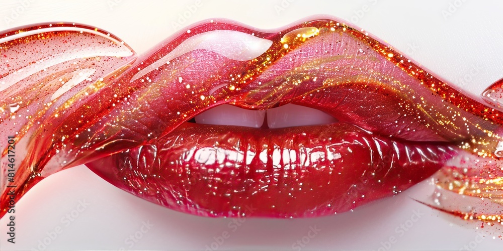 Pink red gold lip gloss texture composition on white background. Cosmetic product smear smudge swatchPink red gold lip gloss texture composition on Cosmetic product smear smudge swatch Pink red gold lip gloss texture composition on white background. Cosmetic product smear smudge swatchPink red gold lip gloss texture composition on Cosmetic product smear smudge swatch