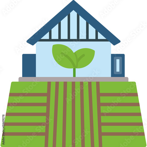 Agricultural Field Icon