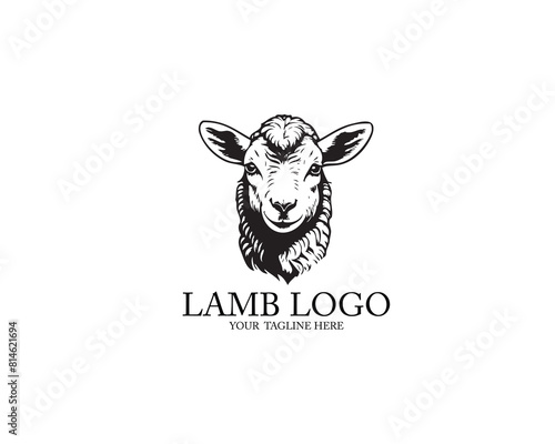 sheep logo icon design