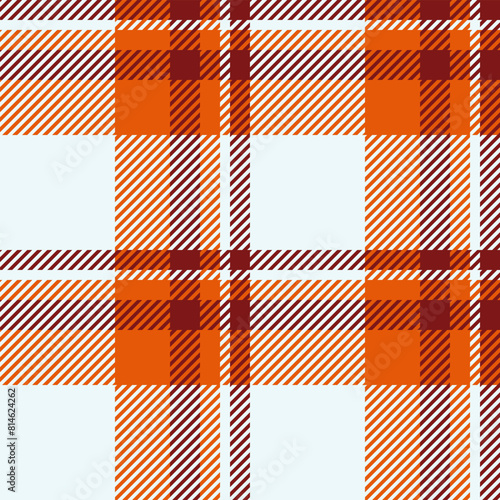 Textile design of textured plaid. Checkered fabric pattern swatch for shirt, dress, suit, wrapping paper print, invitation and gift card. (ID: 814624262)