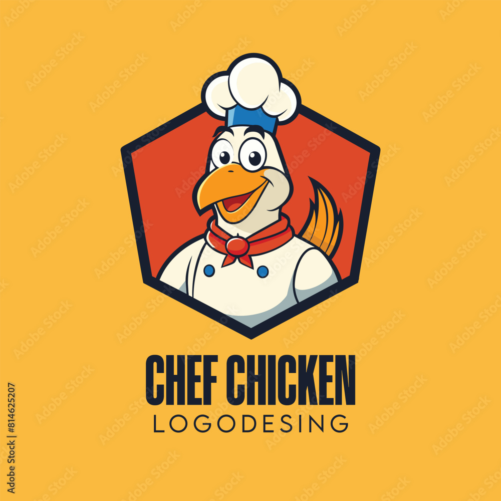 Chef chicken logo Chef chicken logo