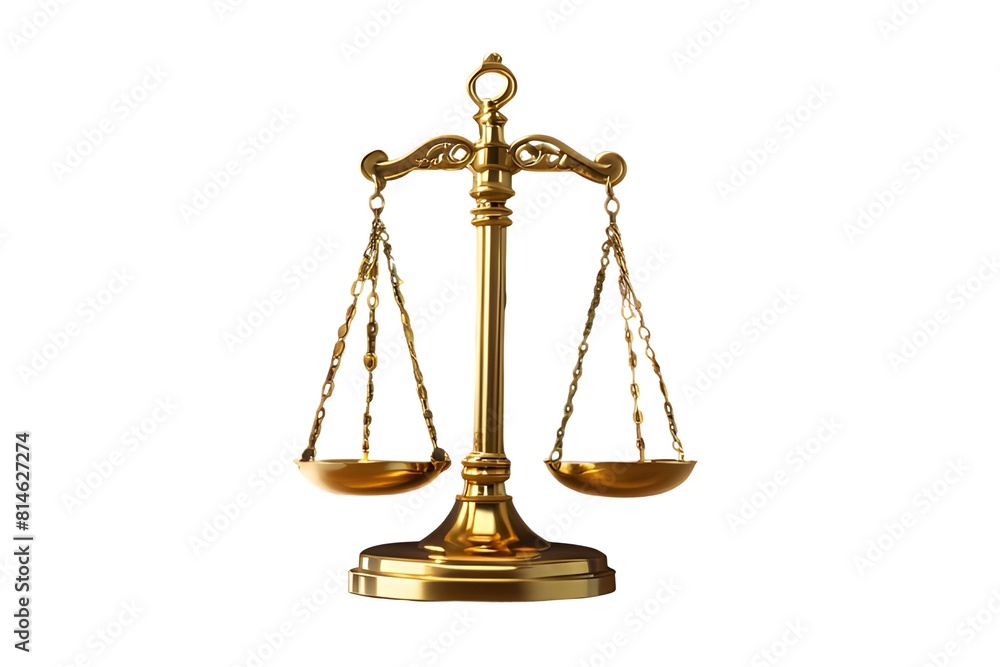 Shiny golden balanced scale in court library background as concept justice and fairness legal symbol. Scale balance for righteous and equality judgment by lawyer and attorney. Shiny golden balanced scale in court library background as concept justice and fairness legal symbol. Scale balance for righteous and equality judgment by lawyer and attorney.