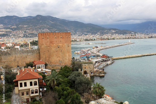 Cityscape of Alanya/Turkey - Red Tower
