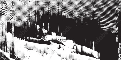 OLD NEWSPAPER BACKGROUND, GRUNGE PAPER TEXTURE, TEXTURED PATTERN WITH SPACE FOR TEXT