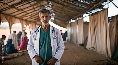 The Role of a Doctor in a Refugee Camp. Amidst Adversity