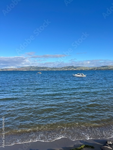 Lake Taupo, North Island of New Zealand	 photo