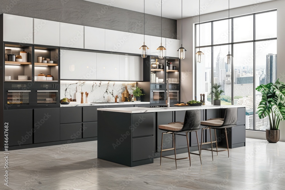 Modern and stylish kitchen interior design Modern and stylish kitchen interior design