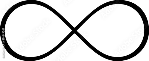 Vektor Symbol Infinity - Unendlich - Schleife - Design Element photo