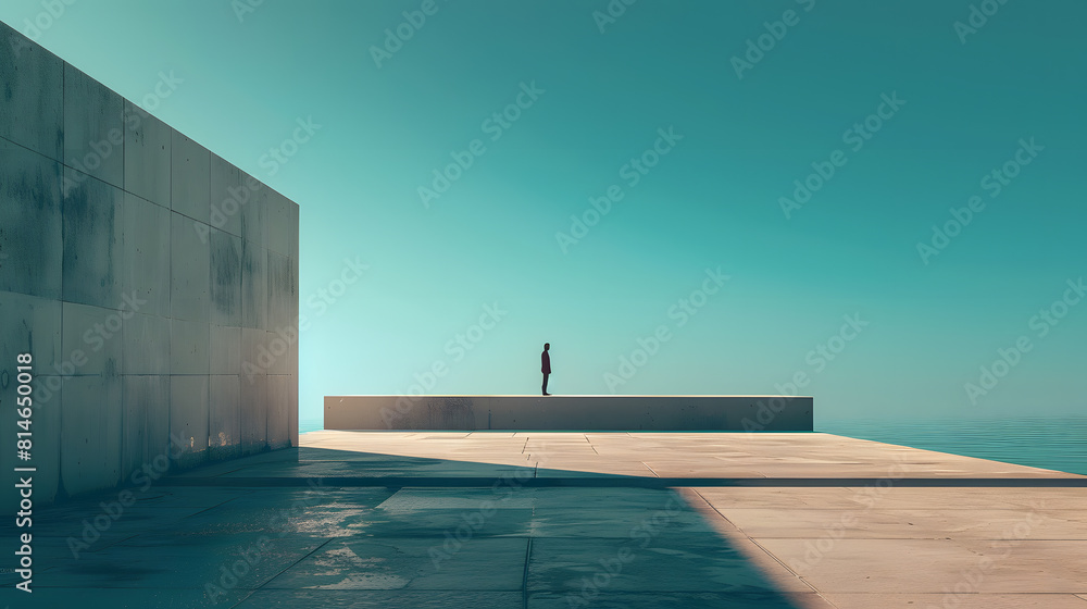 Obraz premium Minimalist background