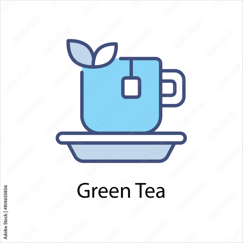 Green Tea Vector icon Green Tea Vector icon