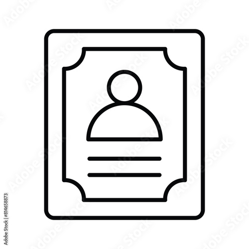 Check this creatively designed vector of certificate in trendy style, premium icon