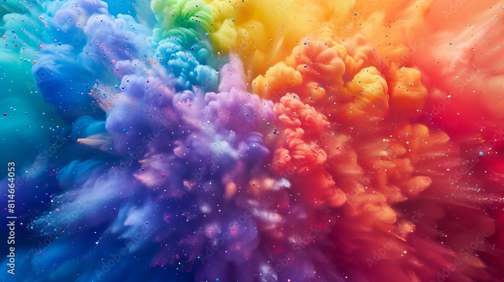 A bright and colorful background with many different colors mixed together. A bright and colorful background with many different colors mixed together.