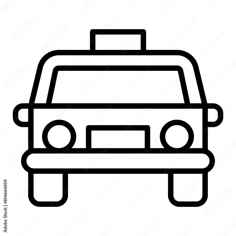 Taxi service icon Taxi service icon