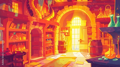 A veterinary clinic for mythical creatures  blending science and fantasy