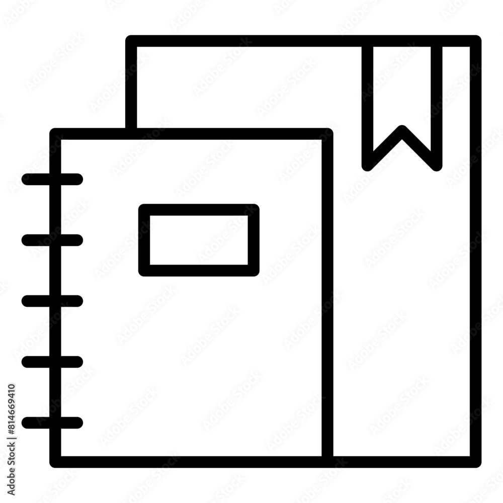 Fototapeta premium Books icon