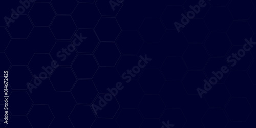 hexagon shape pattern innovative concept background.  hexagons pattern. Geometric abstract background with simple hexagonal elements. technology digital hi tech concept background. 