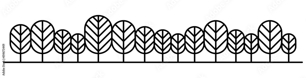 Tree, forest, park graphic background Tree, forest, park graphic background