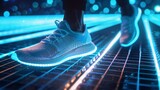 A Runner's Futuristic Sneakers