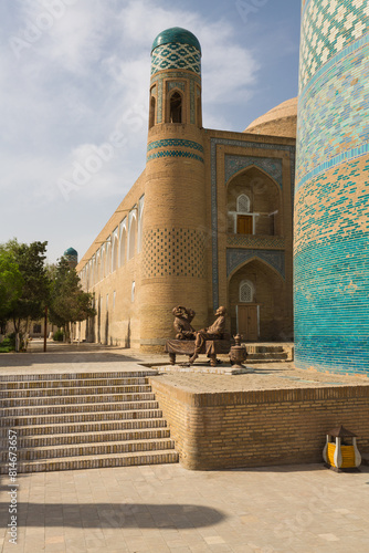 Muhammad Aminkhan Madrasah is an architectural monument in Khiva photo