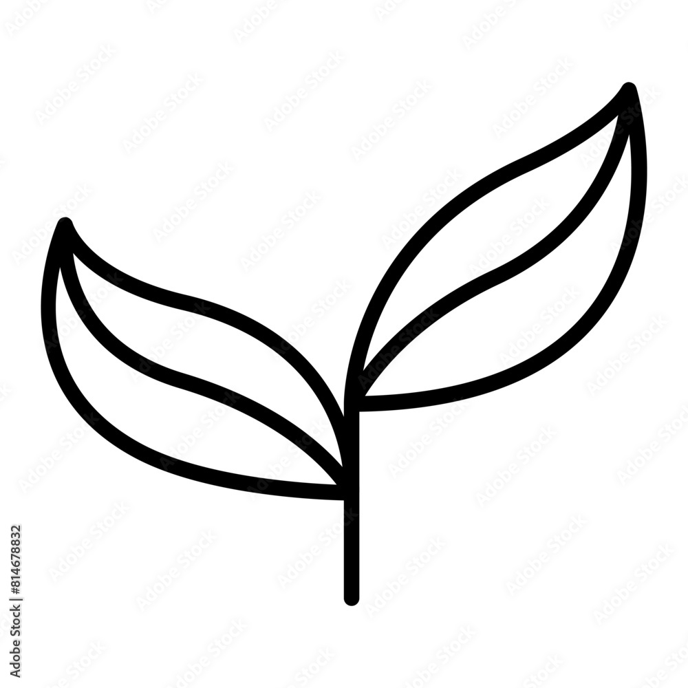 Sprout, plant, treetop, leaf icon Sprout, plant, treetop, leaf icon