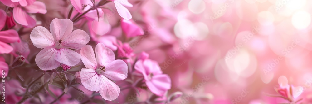 Closeup of beautiful nature pink flower with white background and copy space using as background natural plants landscape, ecology cover page concept Closeup of beautiful nature pink flower with white background and copy space using as background natural plants landscape, ecology cover page concept
