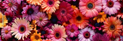 Flower background. A background from cultivated flowers