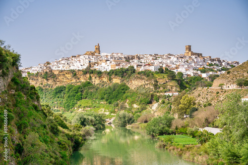 Aerial view of Arcos de la Frontera, Andalusia