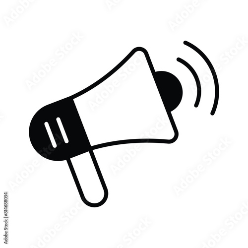 Grab this beautifully designed icon of megaphone in editable style, a customizable vector of loudspeaker