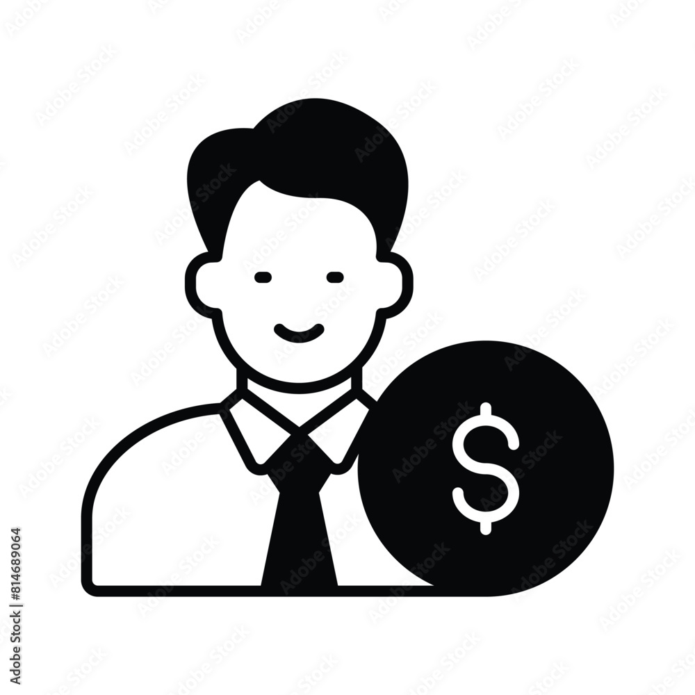 Beautiful and amazing vector of investor, editable style Beautiful and amazing vector of investor, editable style