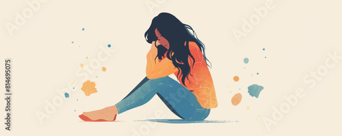 minimalistic isolated illustration