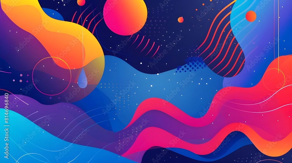 abstract background with stars abstract background with stars